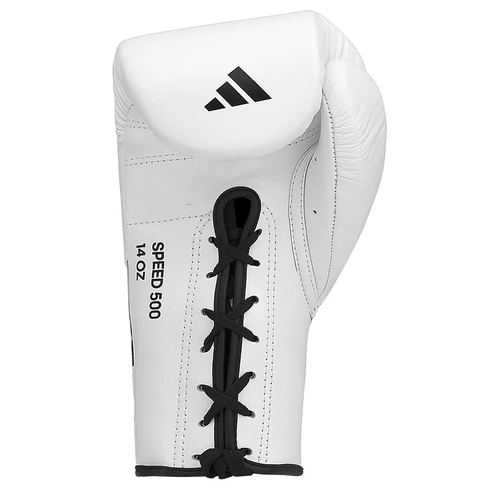 Adidas Adispeed Microfibre Lace Pro Boxing Gloves - Image 9