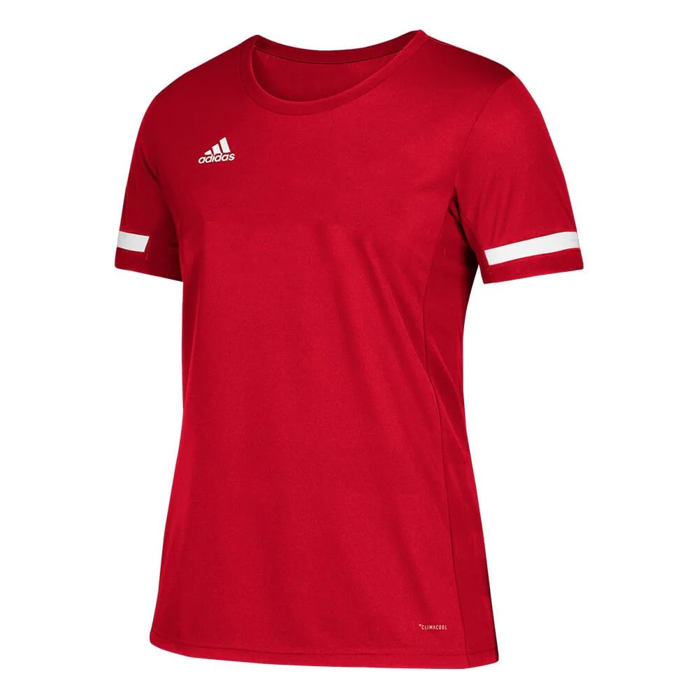 Adidas T19 Kids Short Sleeve Jersey Top - Image 2