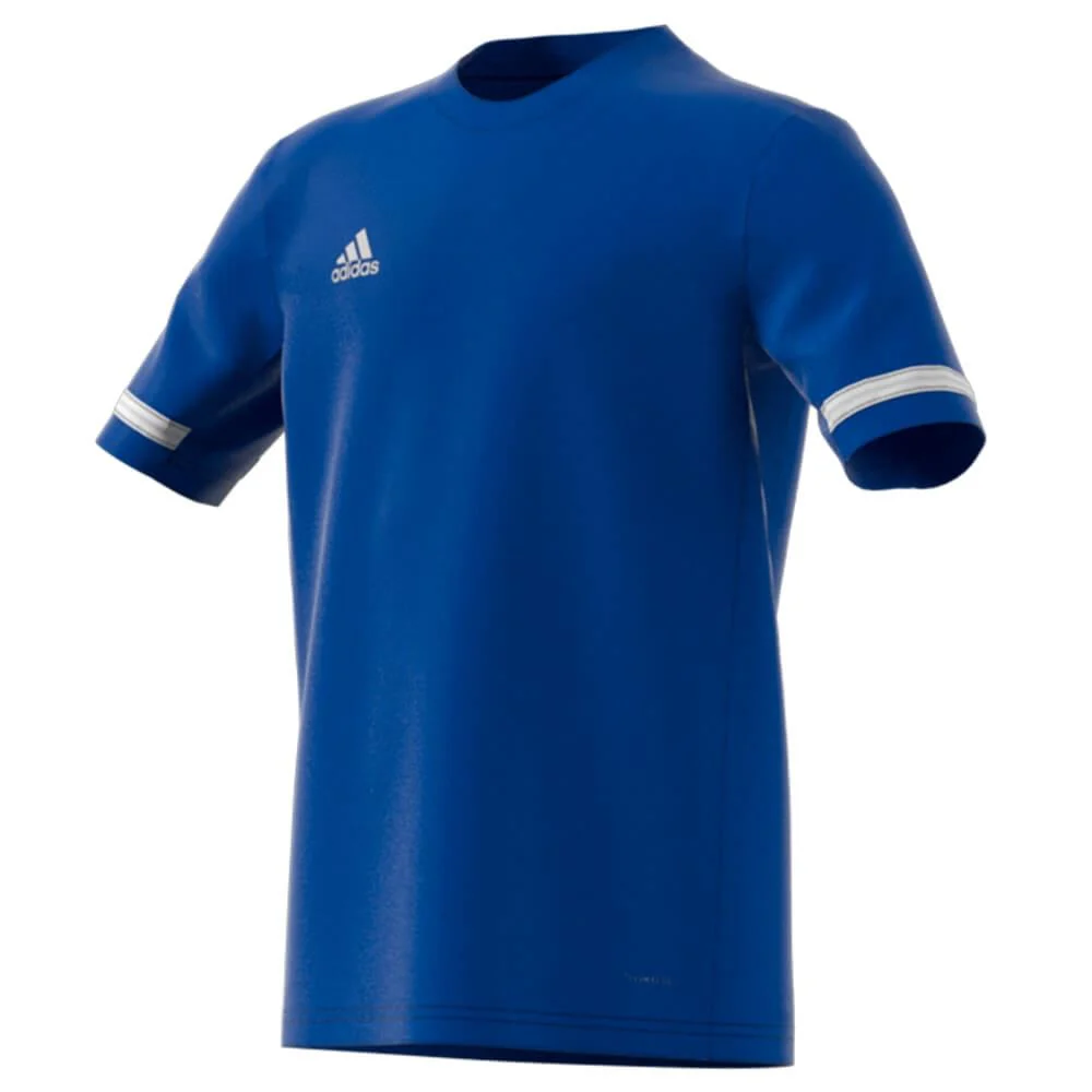Adidas T19 Kids Short Sleeve Jersey Top - Image 6