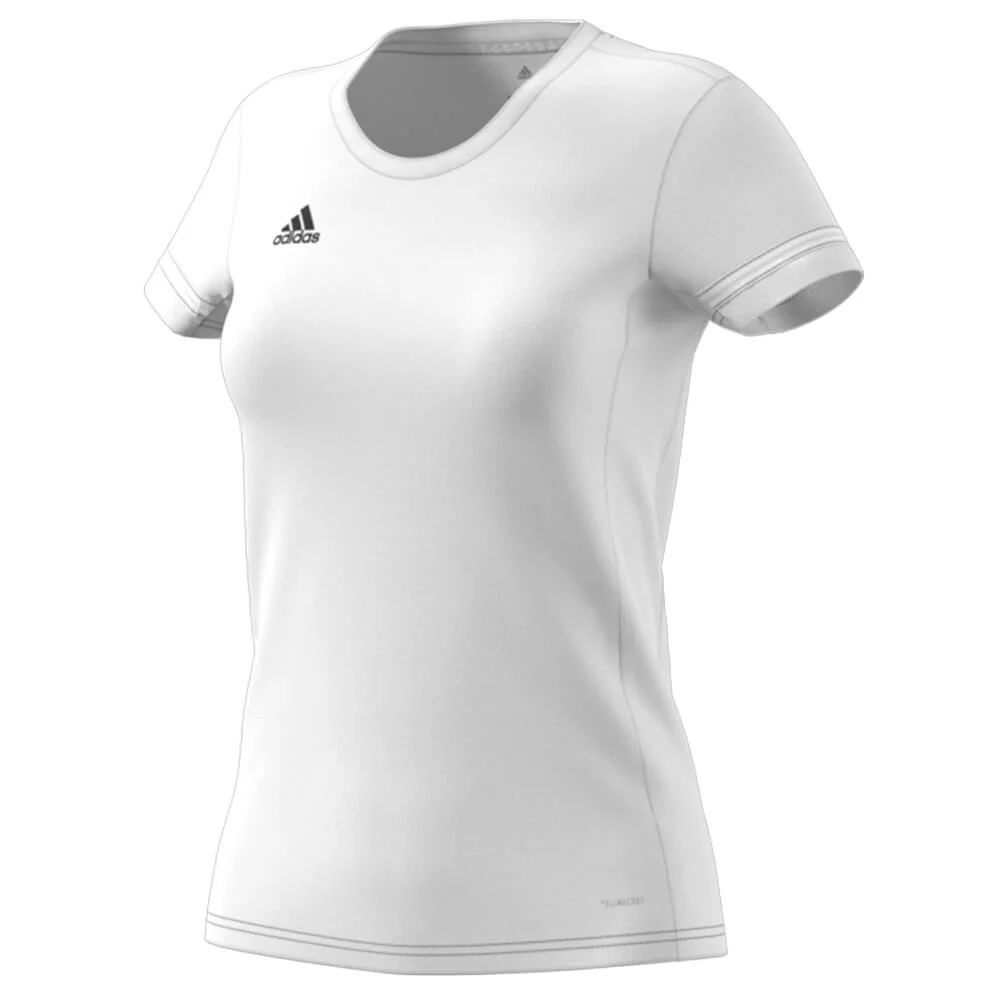Adidas T19 Womens Short Sleeve Jersey Top - Image 3