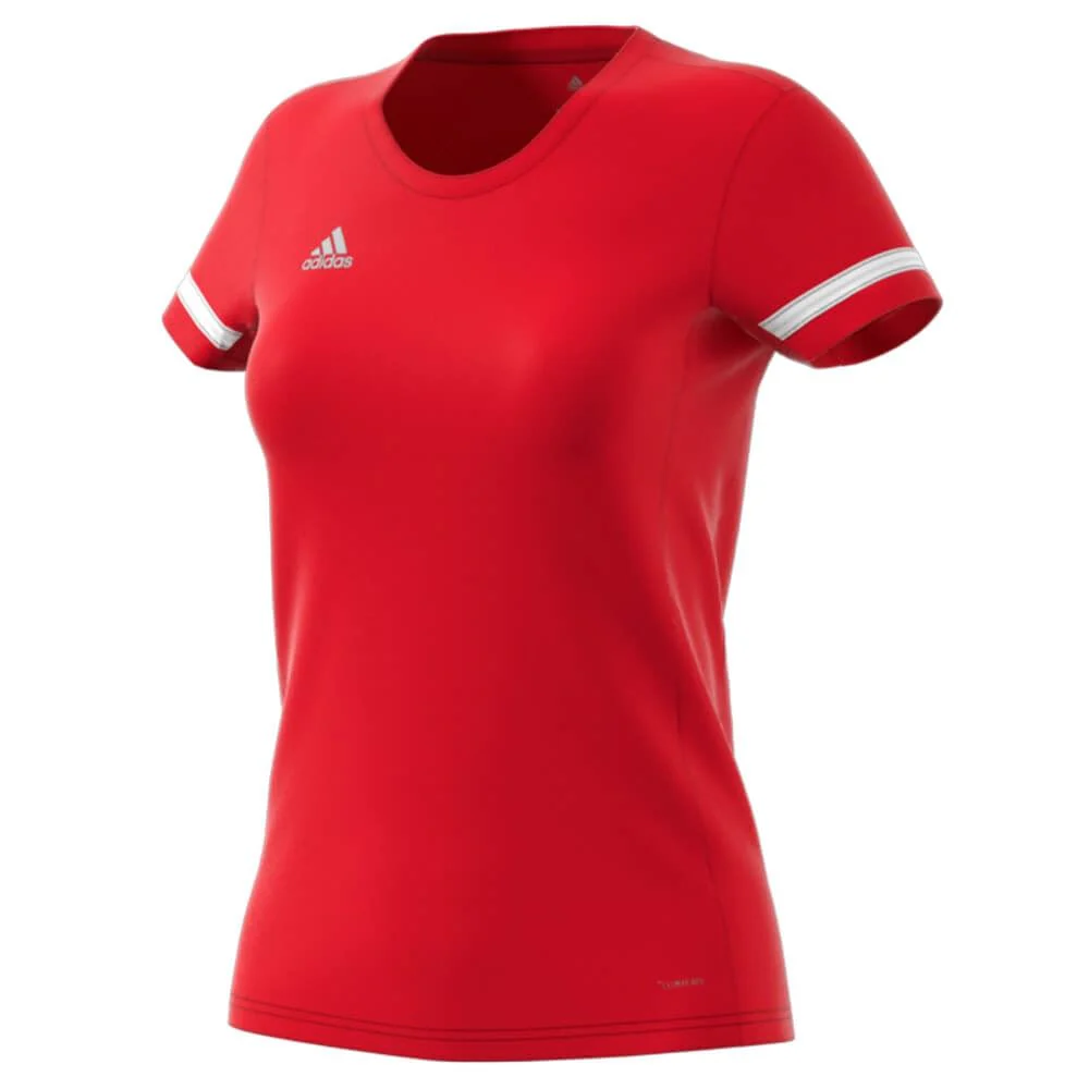Adidas T19 Womens Short Sleeve Jersey Top - Image 4