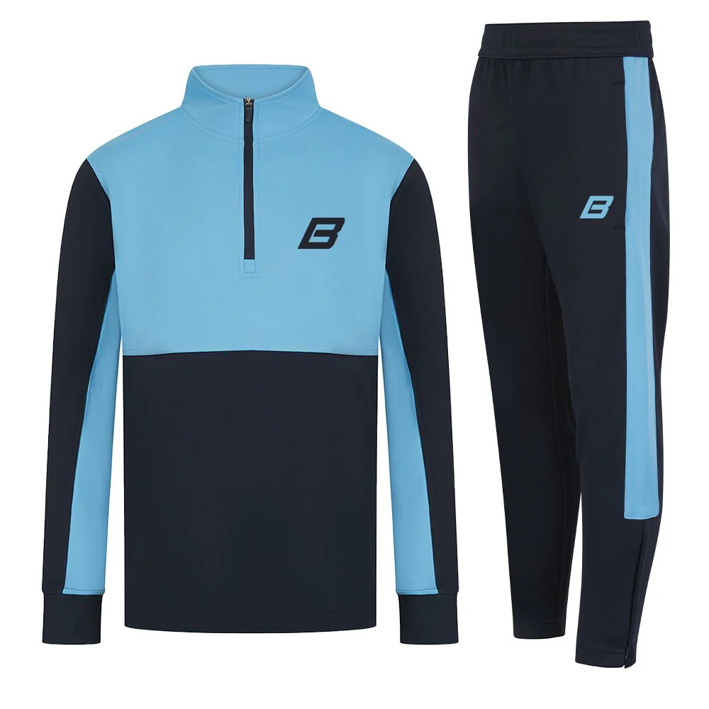 Be First Contrast 1/4 Zip Tracksuit - Image 12