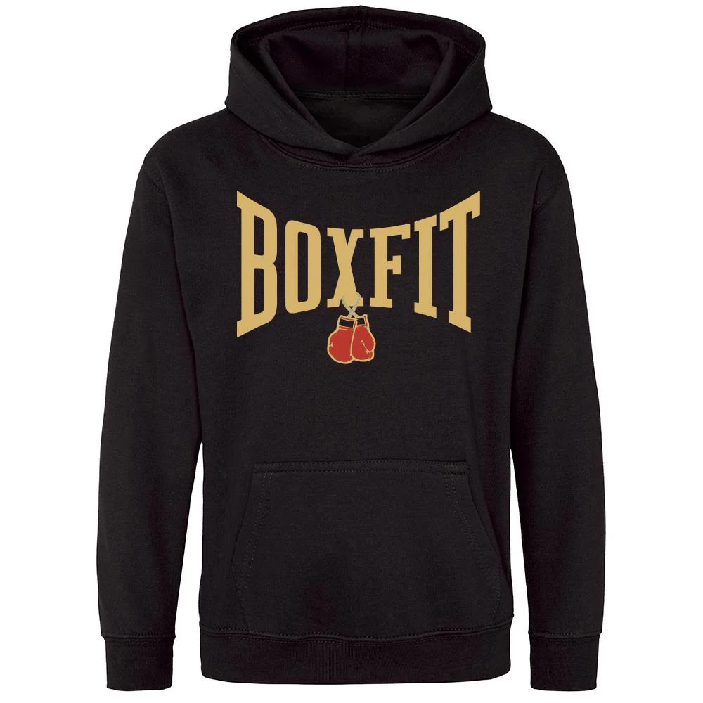Boxfit Junior Large Logo Branded Hoodie - Image 14