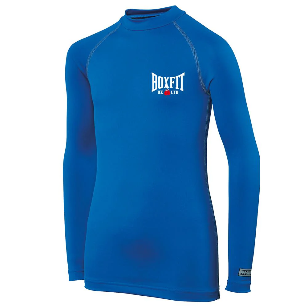 Boxfit Kids Rhino Small Logo L/S Base Layer - Image 10