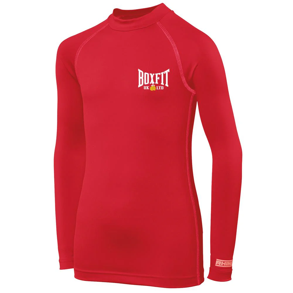 Boxfit Kids Rhino Small Logo L/S Base Layer - Image 11