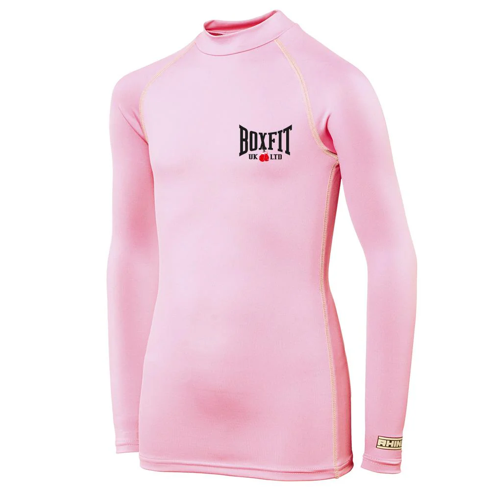 Boxfit Kids Rhino Small Logo L/S Base Layer - Image 3