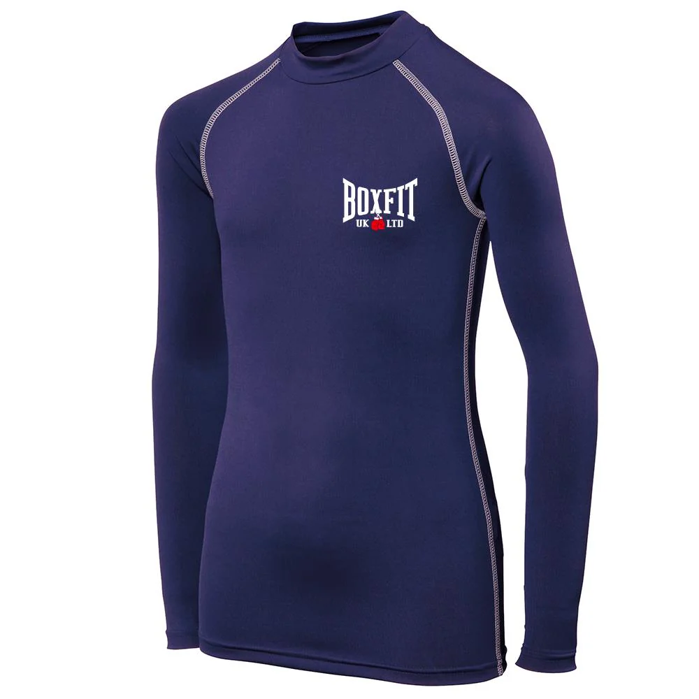Boxfit Kids Rhino Small Logo L/S Base Layer - Image 8