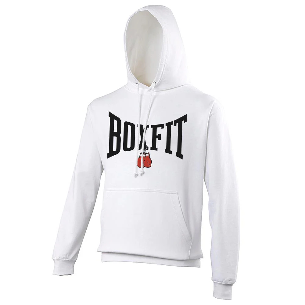 Boxfit Large Logo Branded Hoodie - Image 3