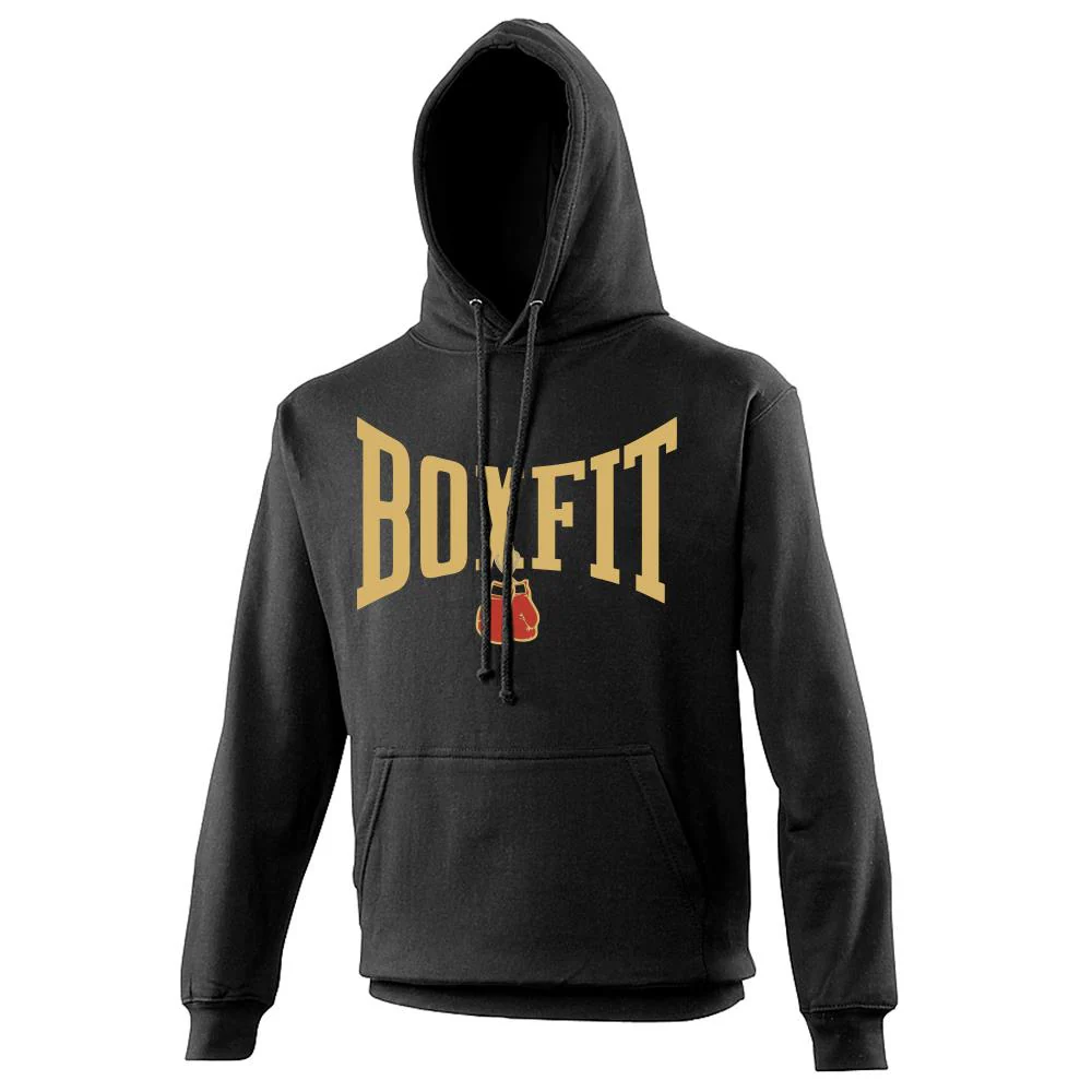 Boxfit Large Logo Branded Hoodie - Image 4