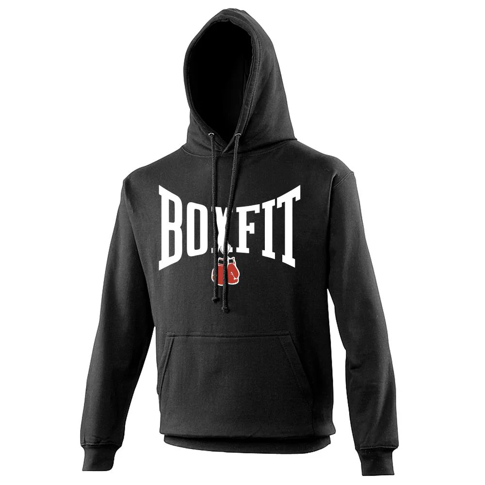 Boxfit Large Logo Branded Hoodie - Image 7