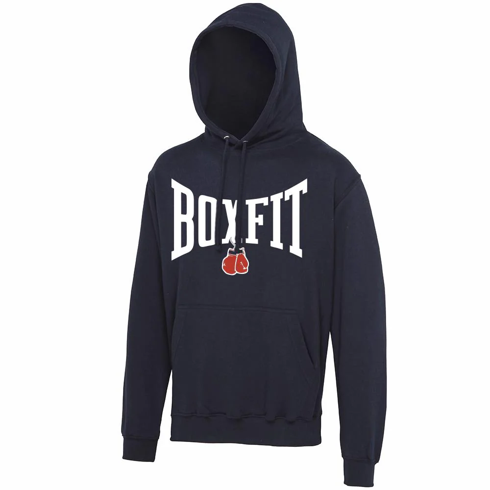 Boxfit Large Logo Branded Hoodie - Image 9