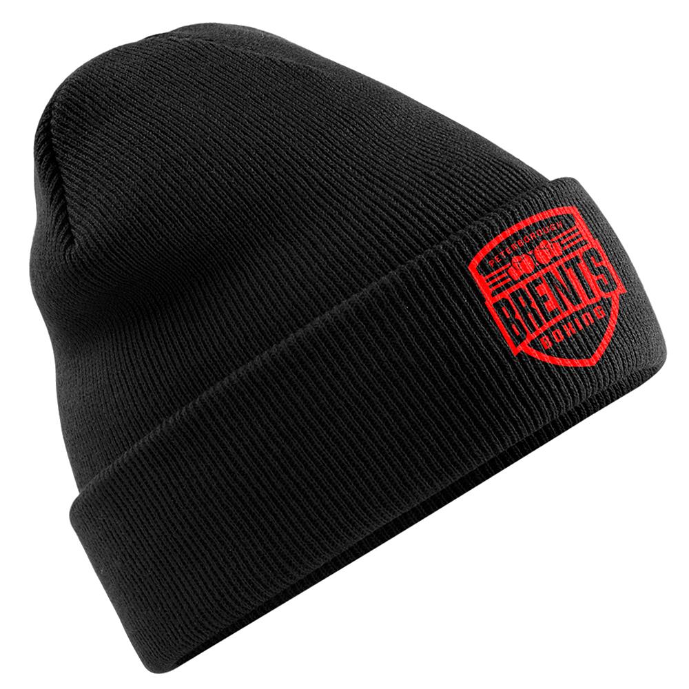Brents Boxing Peterboro Wooly Hat Black
