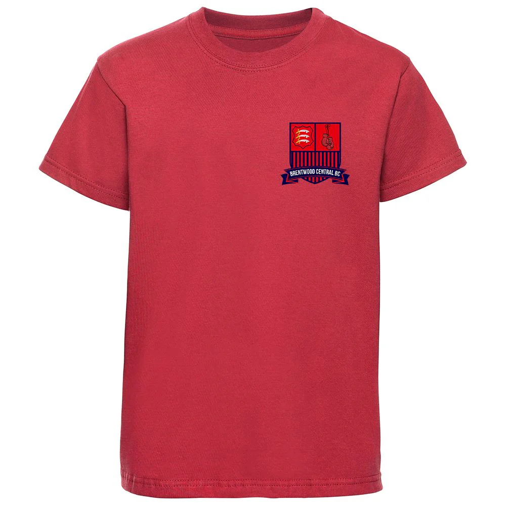 Brentwood Central Boxing Club Kids Cotton T-Shirt - Image 2