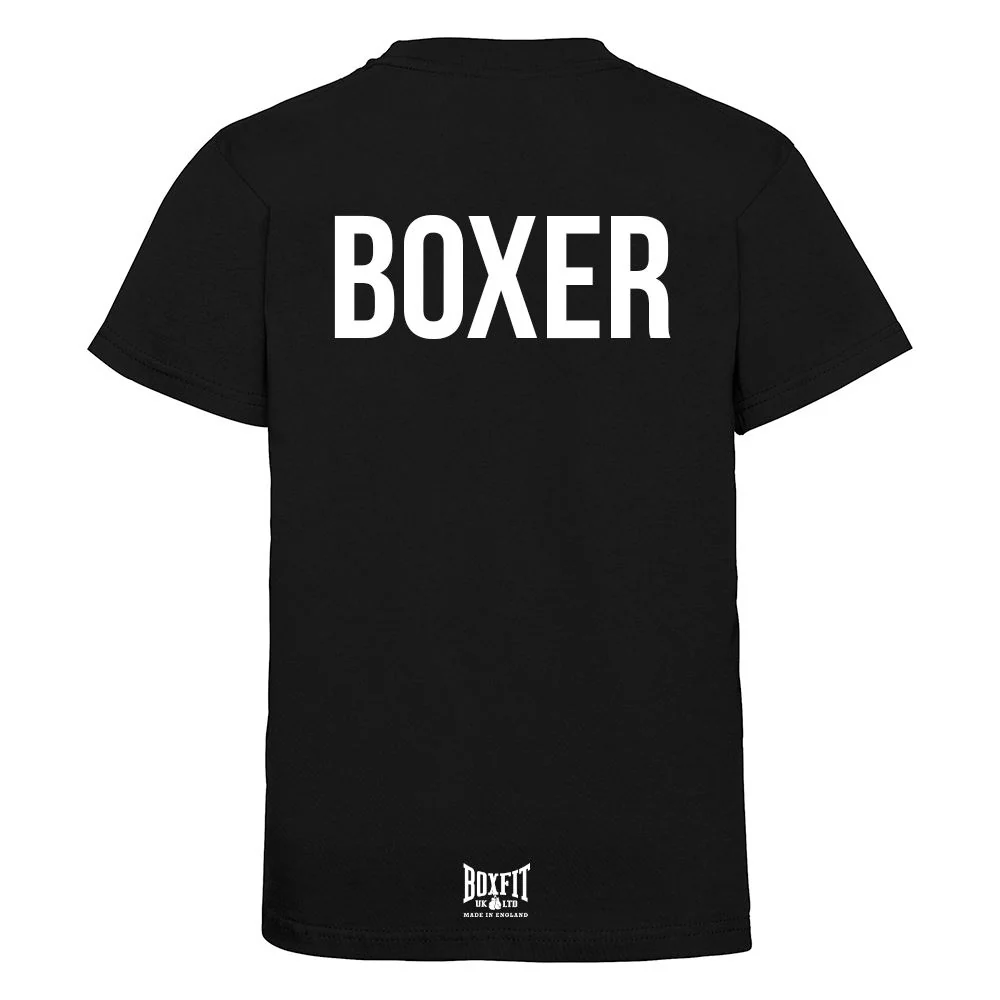 Cambs Police Boxing Cotton Boxer T-Shirt - Image 2