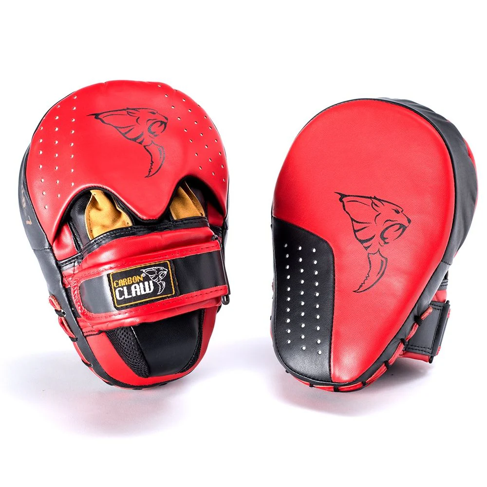 Carbon Claw Pro X Heavy Hit Hook & Jab Pads Red/Black