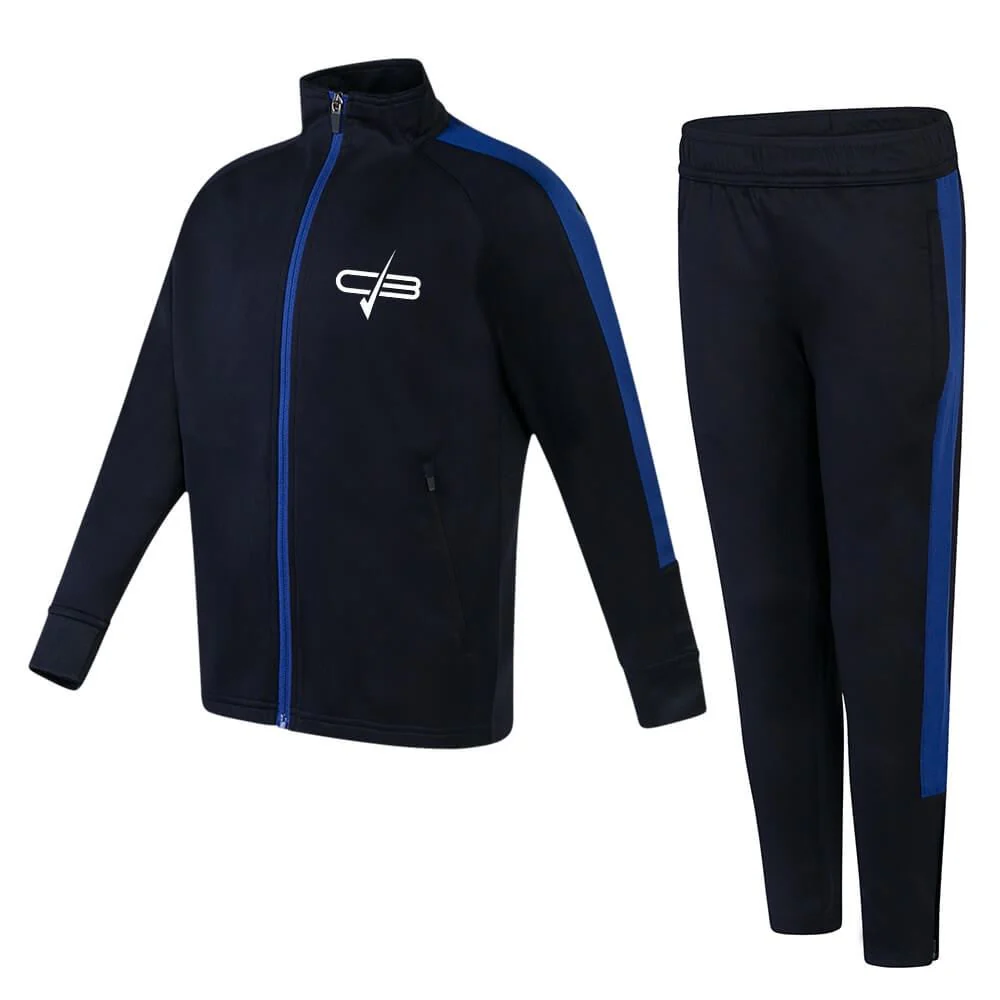 Carlton Boxing Kids Slim Fit Poly Tracksuit