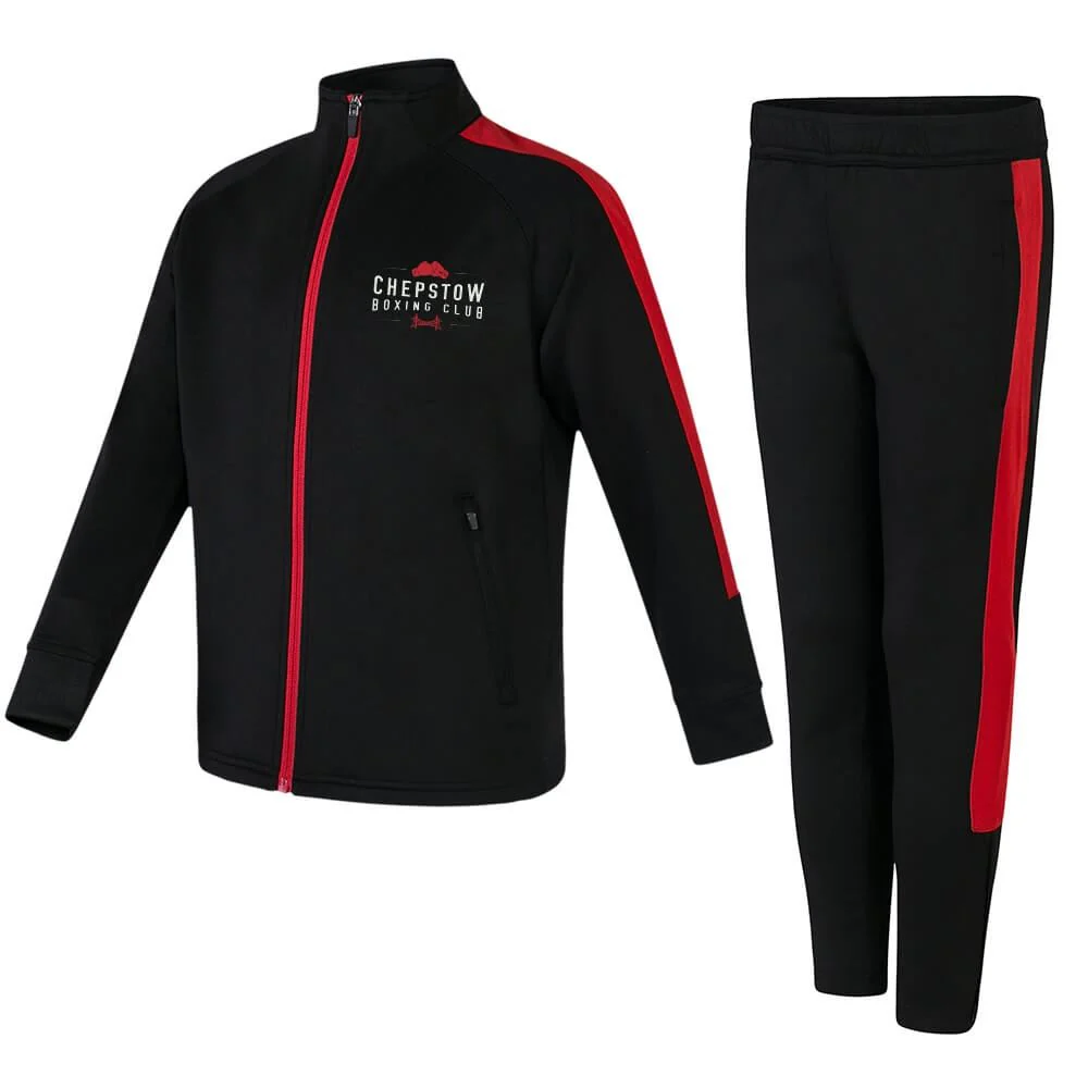 Chepstow Boxing Club Kids Slim Fit Poly Tracksuit