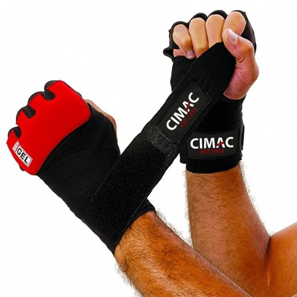 Cimac Gel Shock Wrap Gloves - Image 2