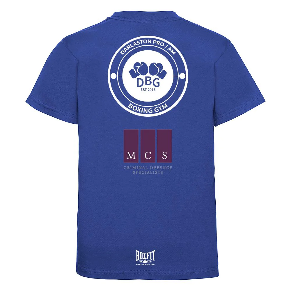 Darlaston Pro/Am Boxing Gym Kids Cotton T-Shirt - Image 4