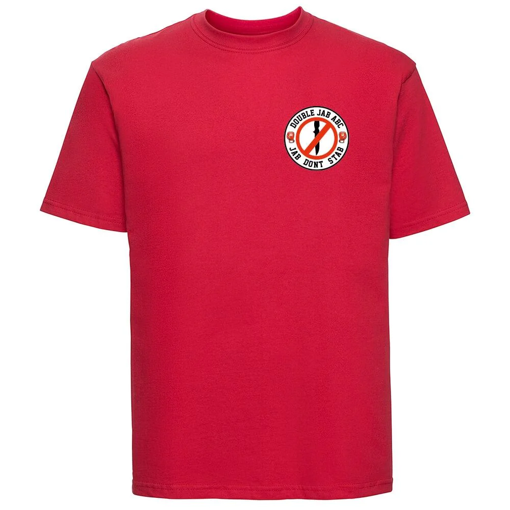 Double Jab Abc Cotton T-Shirt