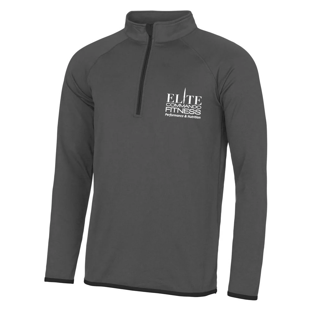 Elite Commando Fitness Cool 1/2 Zip Sweatshirt - Image 2