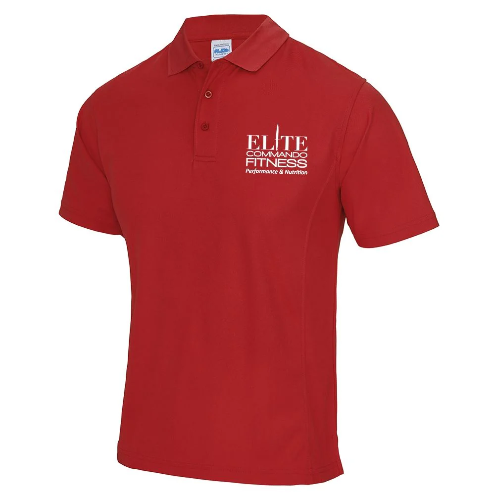 Elite Commando Fitness Supercool Performance Polo - Image 4