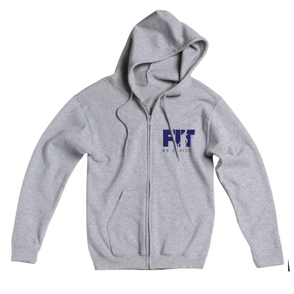 Fit By Choice Zipped Hoodie - Image 2