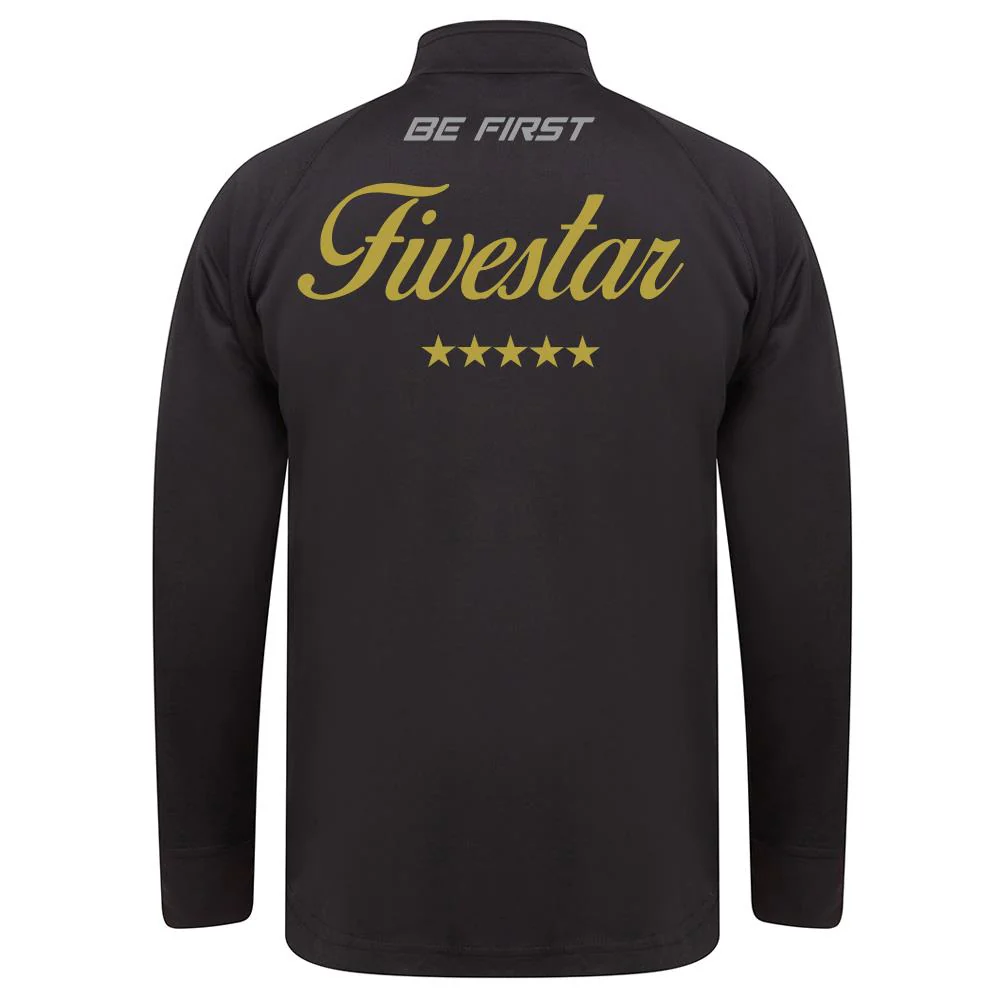 Five Star Slim Fit Poly Tracksuit - Image 2