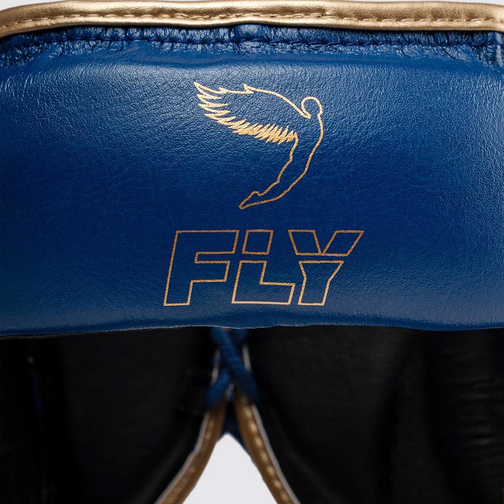 FLY SUPERBAR X HEADGUARD - SPACE BLUE/GOLD - Image 8