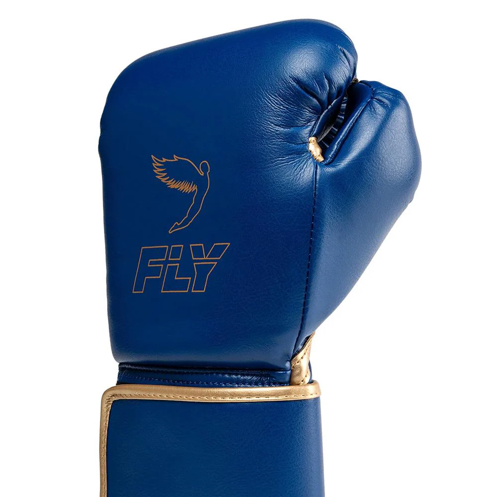 FLY SUPERLOOP X GLOVES - SPACE BLUE/GOLD - Image 20