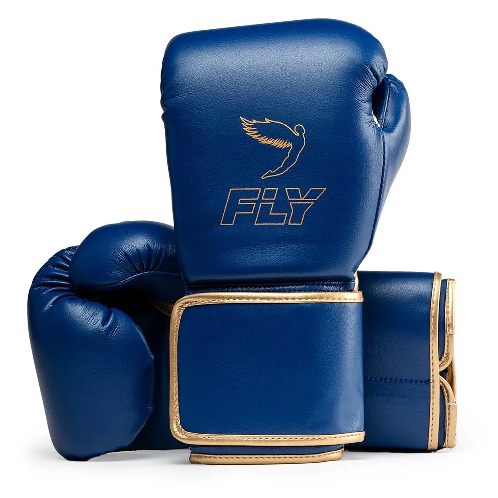 FLY SUPERLOOP X GLOVES - SPACE BLUE/GOLD - Image 23