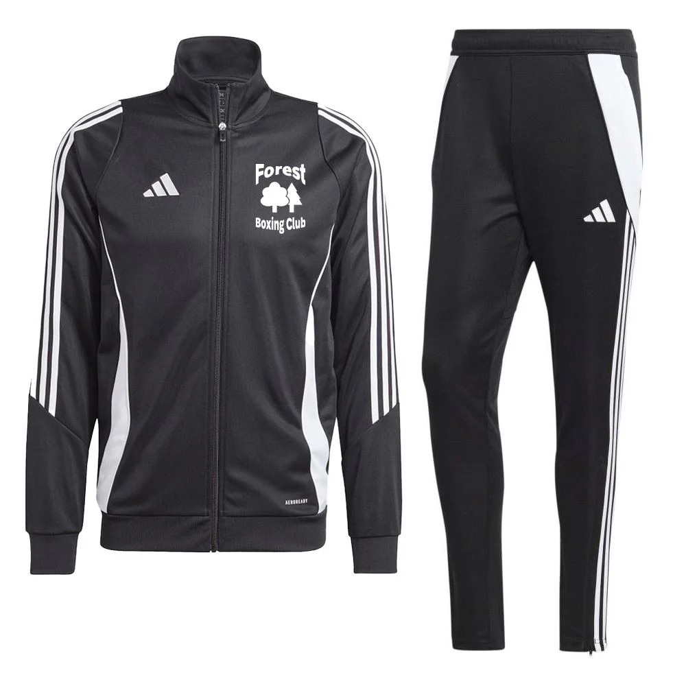 FOREST BOXING CLUB KIDS ADIDAS TIRO 24 LEAGUE TRACKSUIT