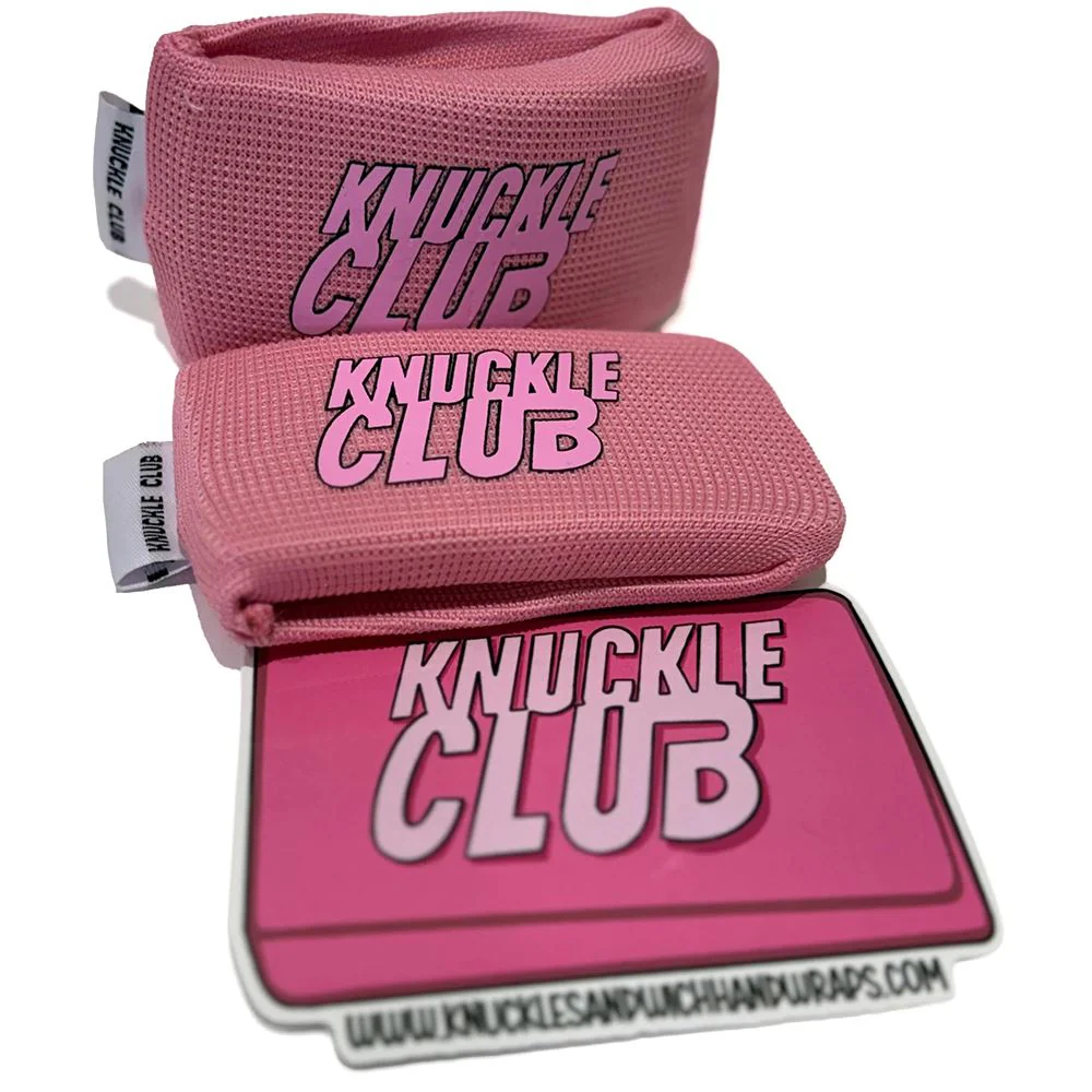 Gel Knuckle Club Guards Pink