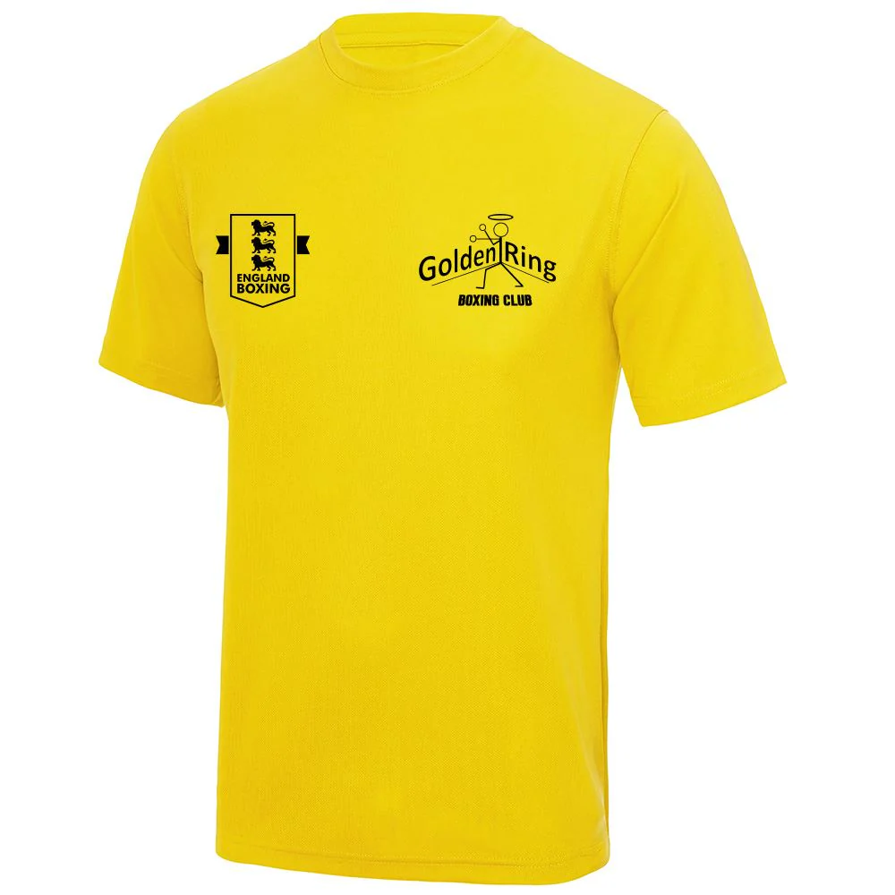 Golden Ring Boxing Club Kids Poly T-Shirt - Image 3