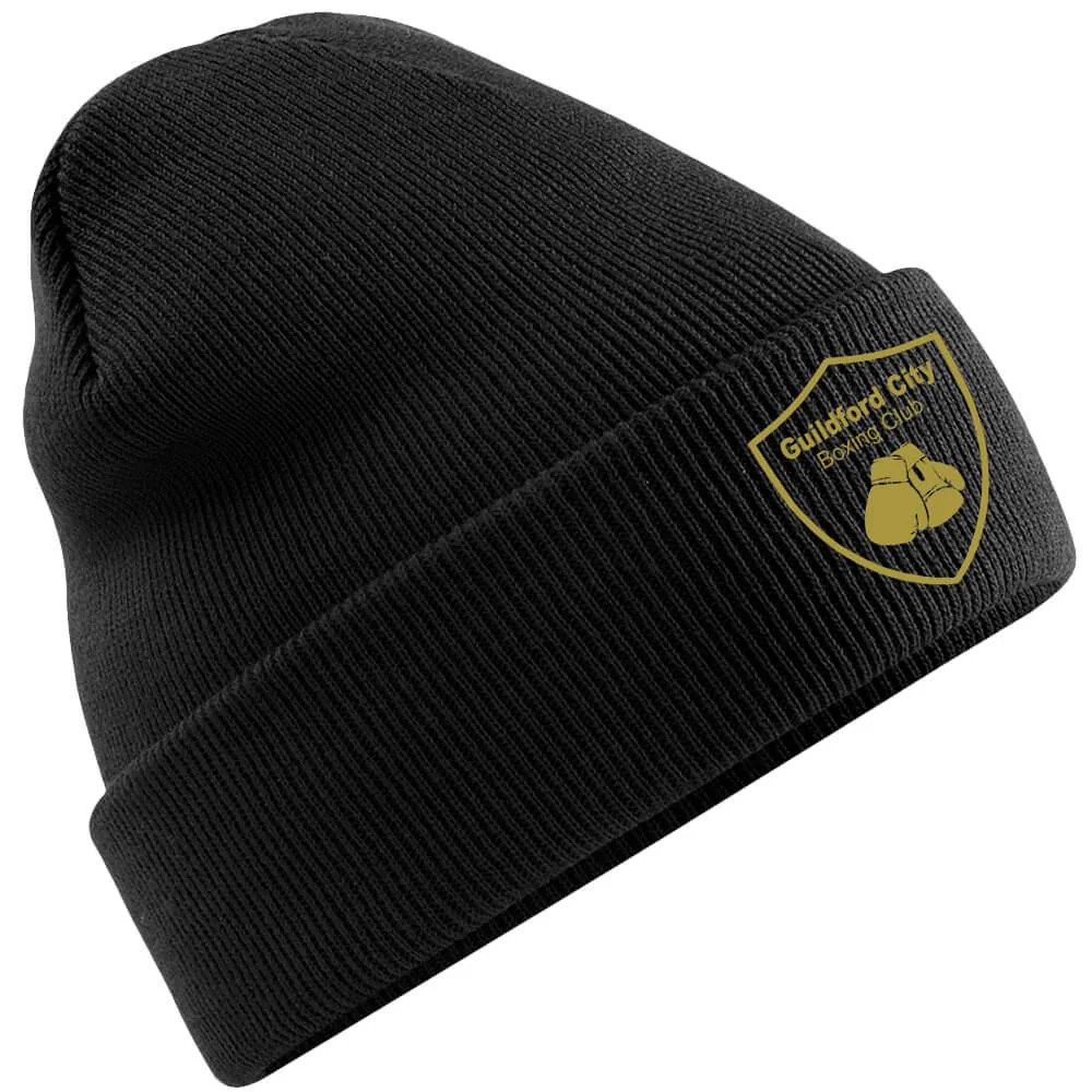 Guildford City Boxing Club Beanie Royal Black