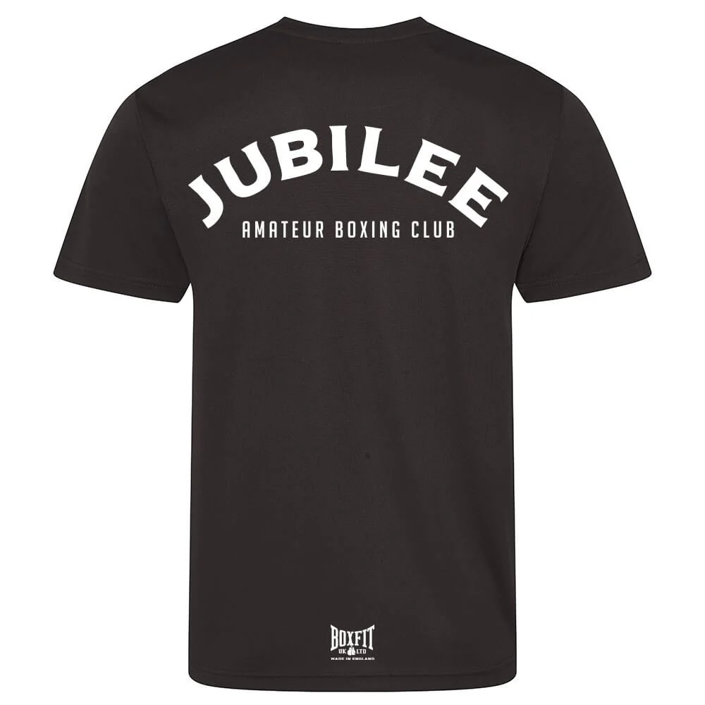 JUBILEE AMATEUR BOXING CLUB POLY T-SHIRT - SPONSOR - Image 2