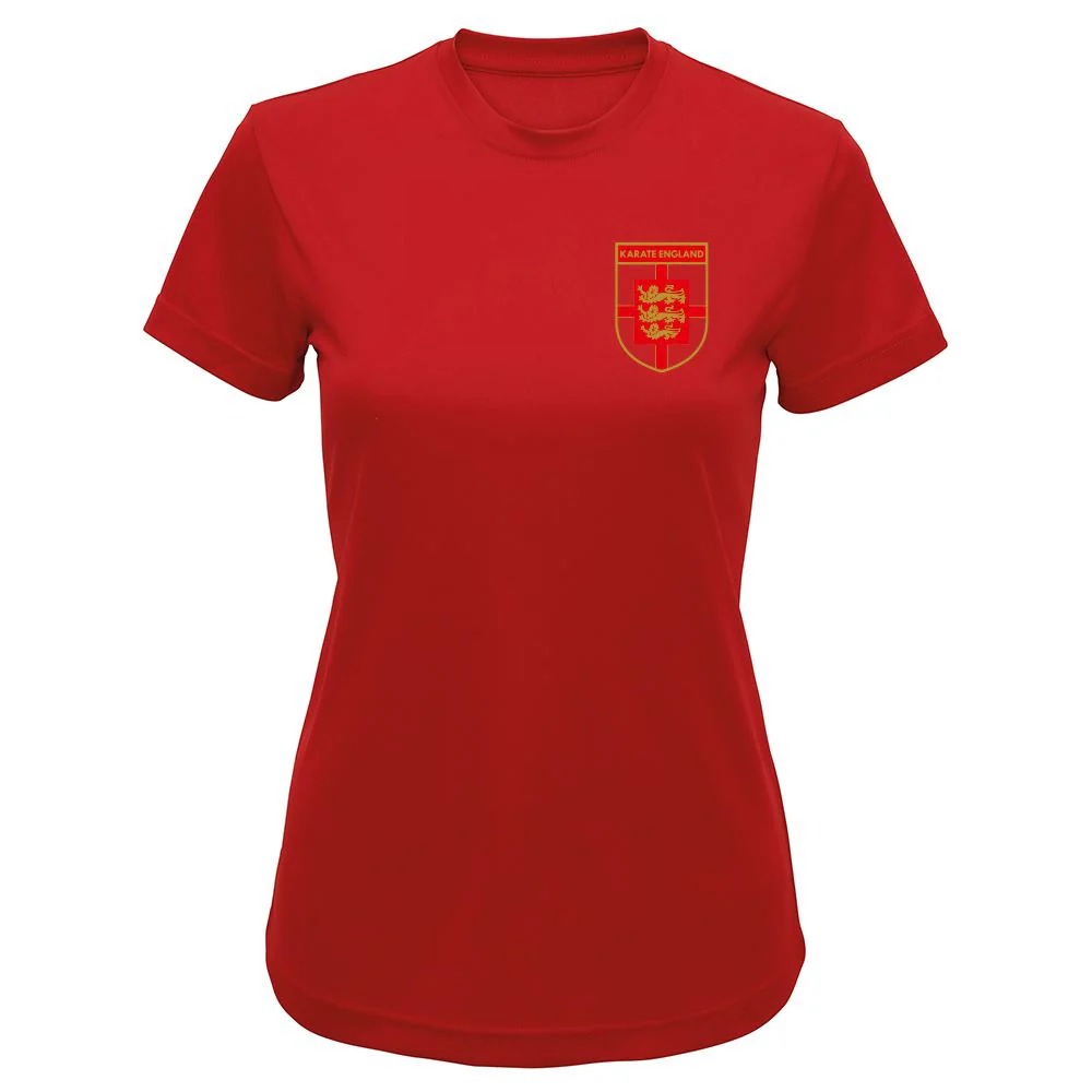 Karate England Womens Dri Fit T-Shirt - Image 5