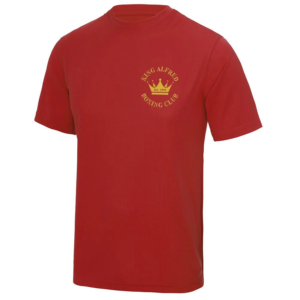 King Alfred Boxing Club Kids Poly T-Shirt - Image 3