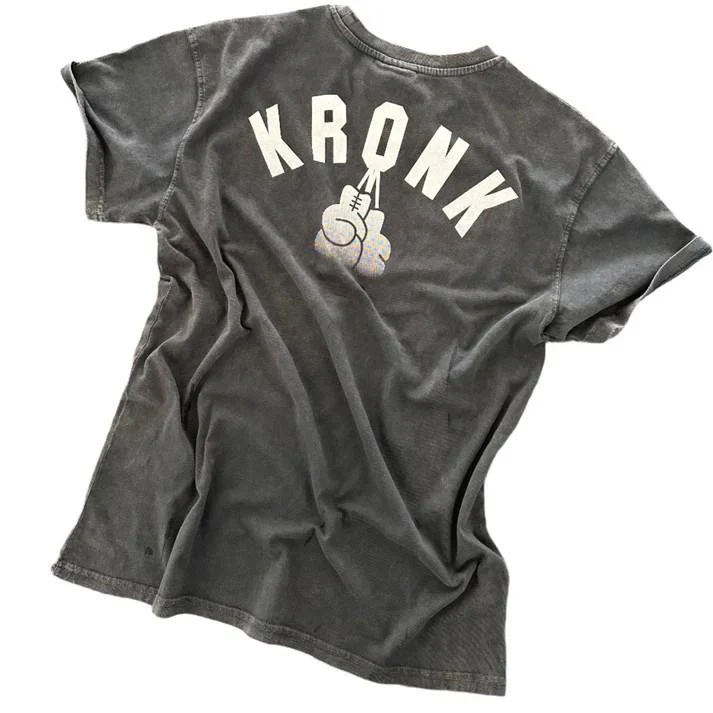 Kronk Faded G Loose Fit Vintage Wash T-Shirt - Image 9