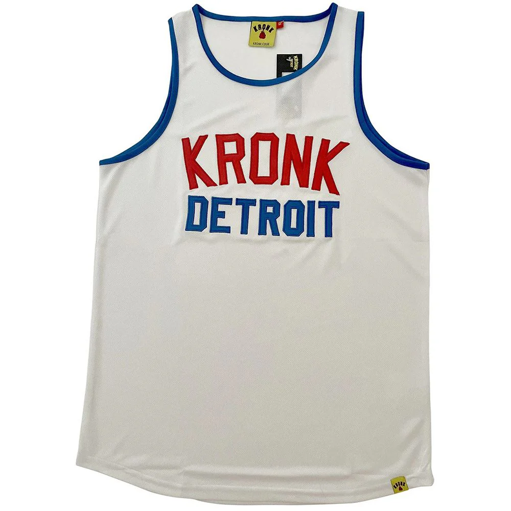 Kronk Iconic Detroit Applique Training Gym Vest - Image 3