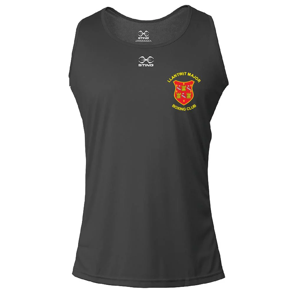 LLantwit Major Boxing Club Mens Mettle Competition Vest - Image 5