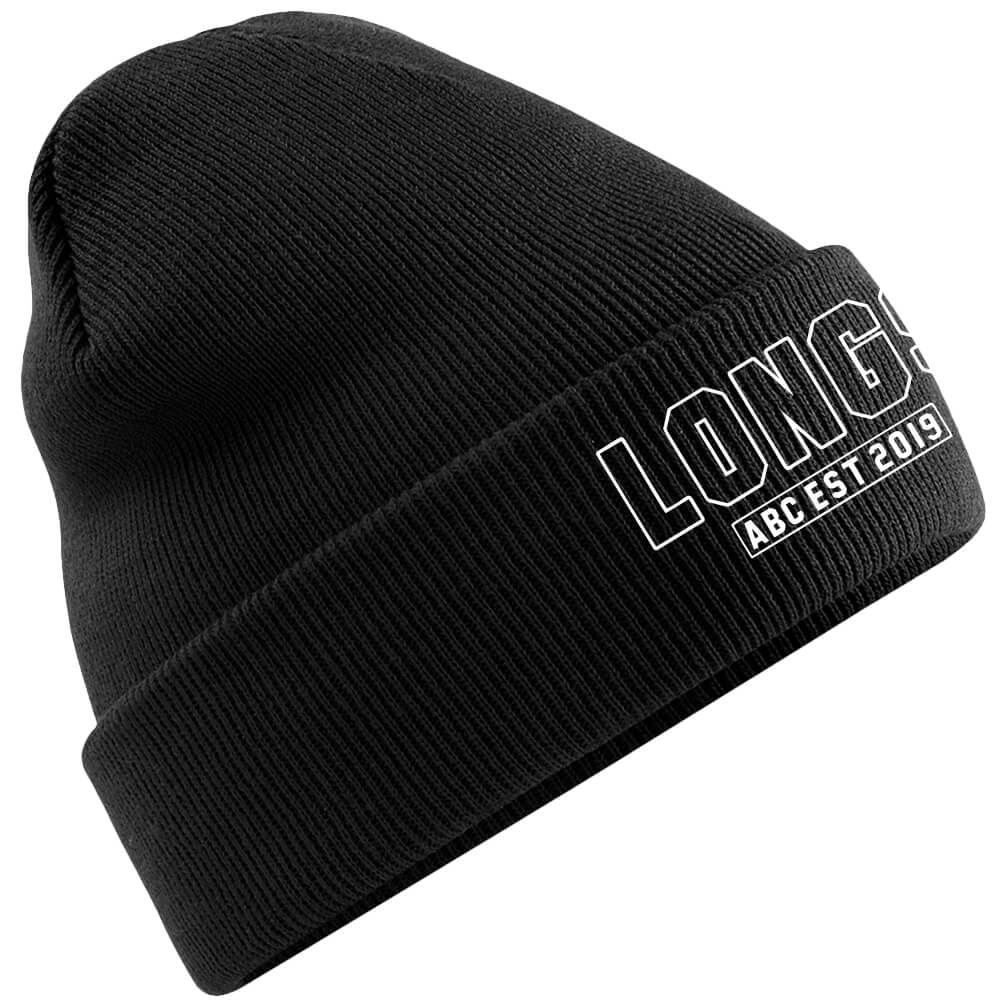 Longs ABC Beanie Black