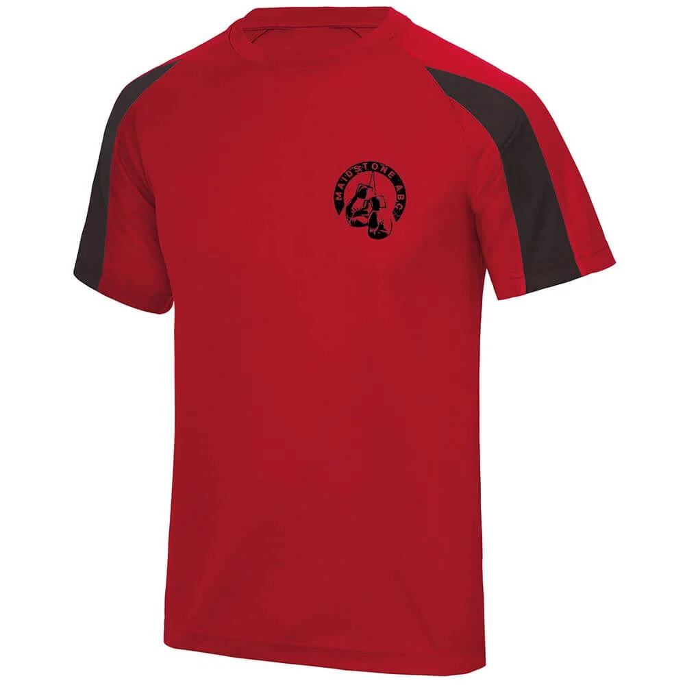 Maidstone Amateur Boxing Club Contrast Cool Tee - Image 2