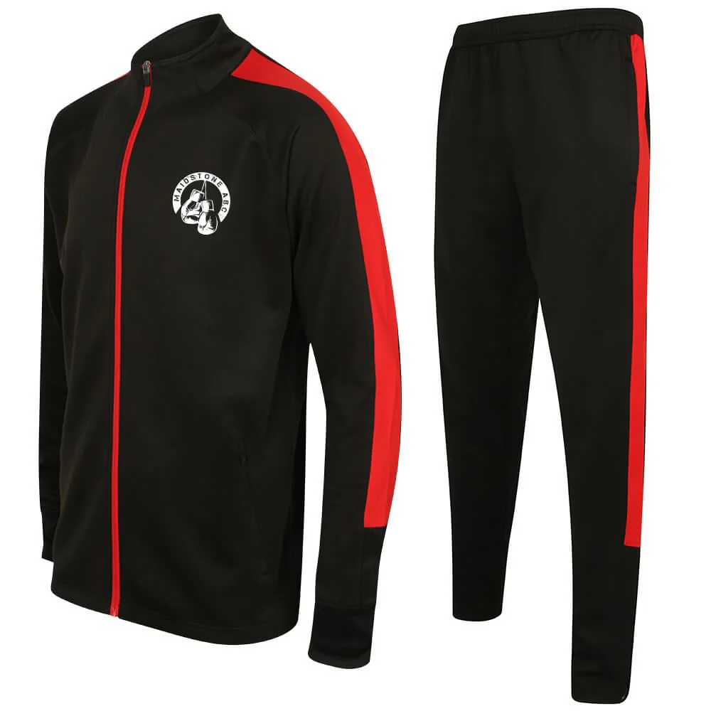 Maidstone Amateur Boxing Club Slim Fit Poly Tracksuit