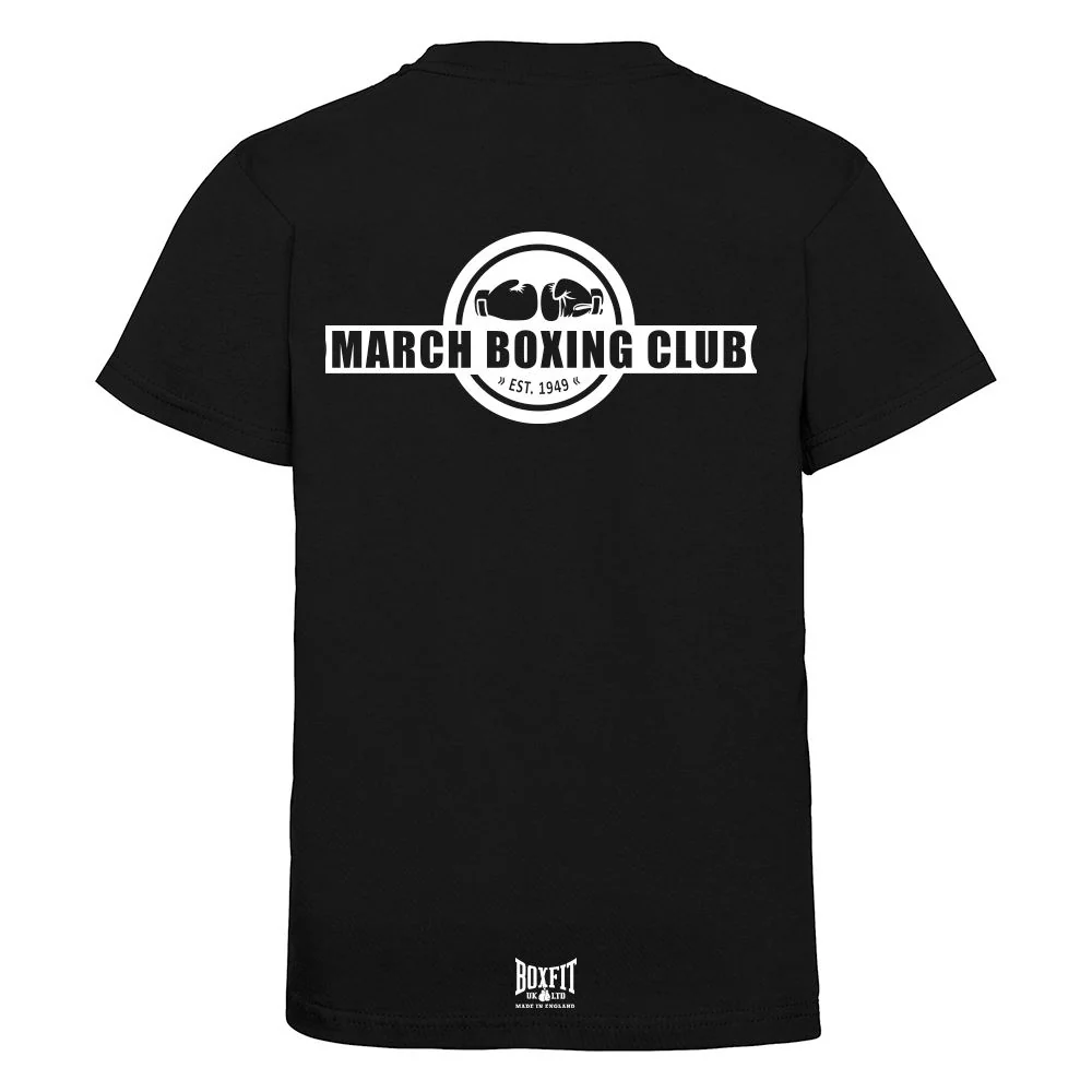 March Boxing Club Kids Cotton T-Shirt - Image 2
