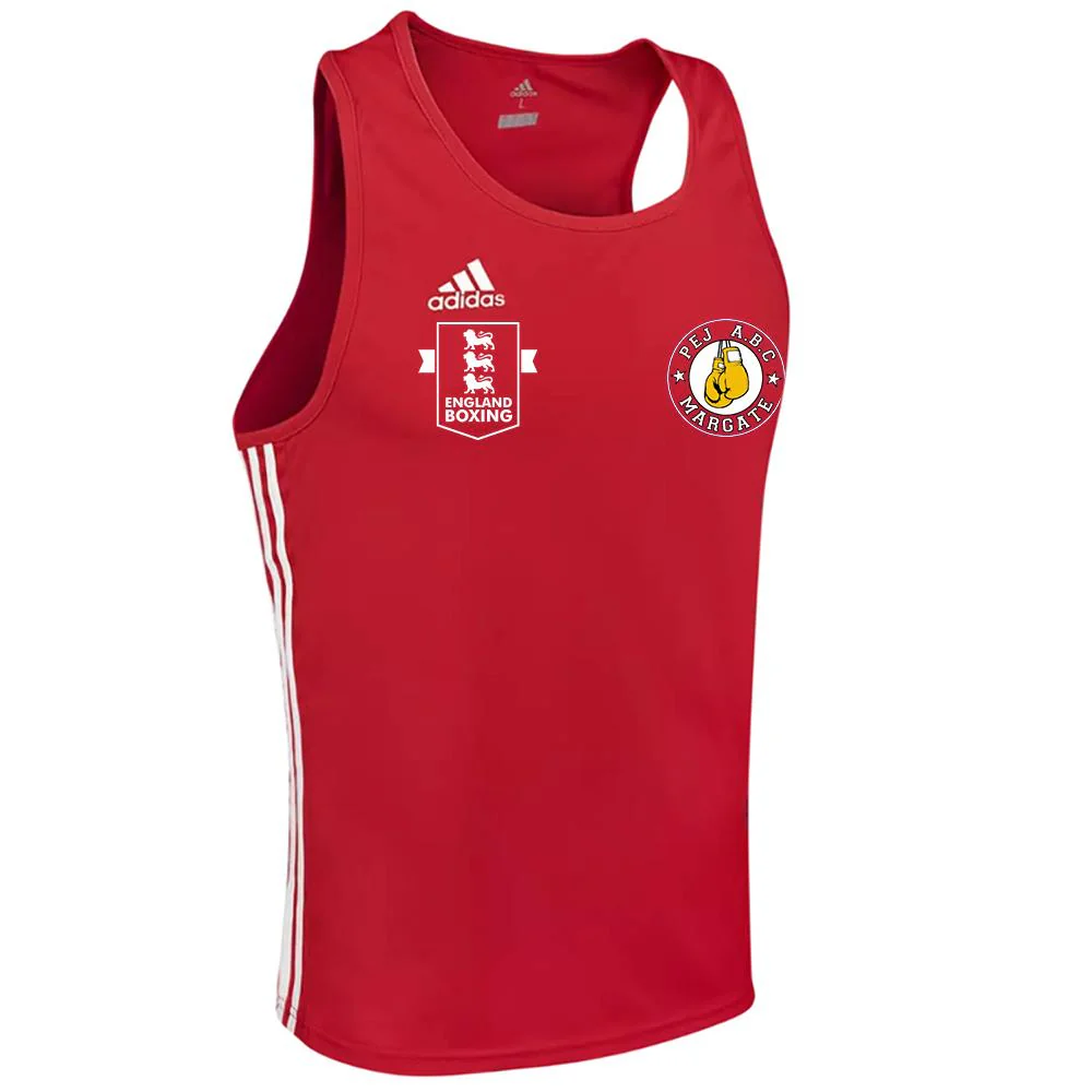 Margate Abc Adidas Base Punch Ii Vest - Red