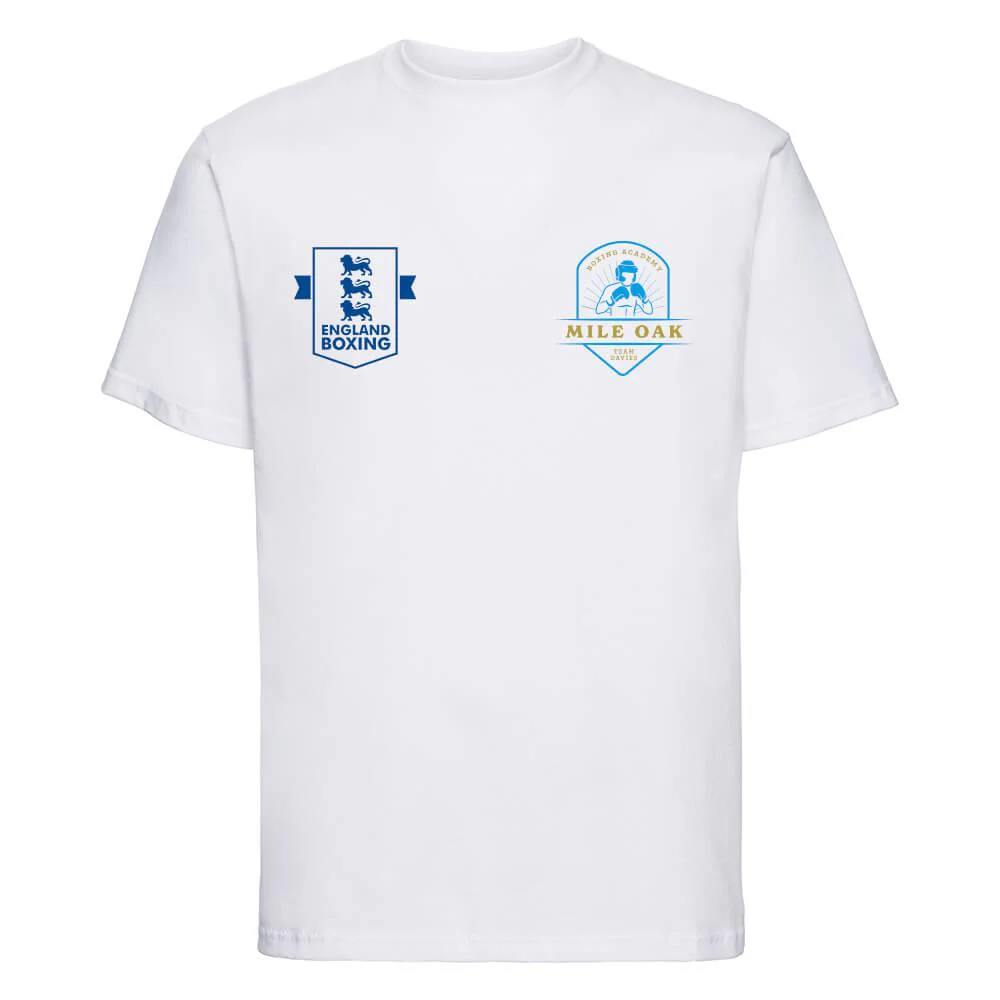 Mile Oak Boxing Academy Cotton T-Shirt - Image 3