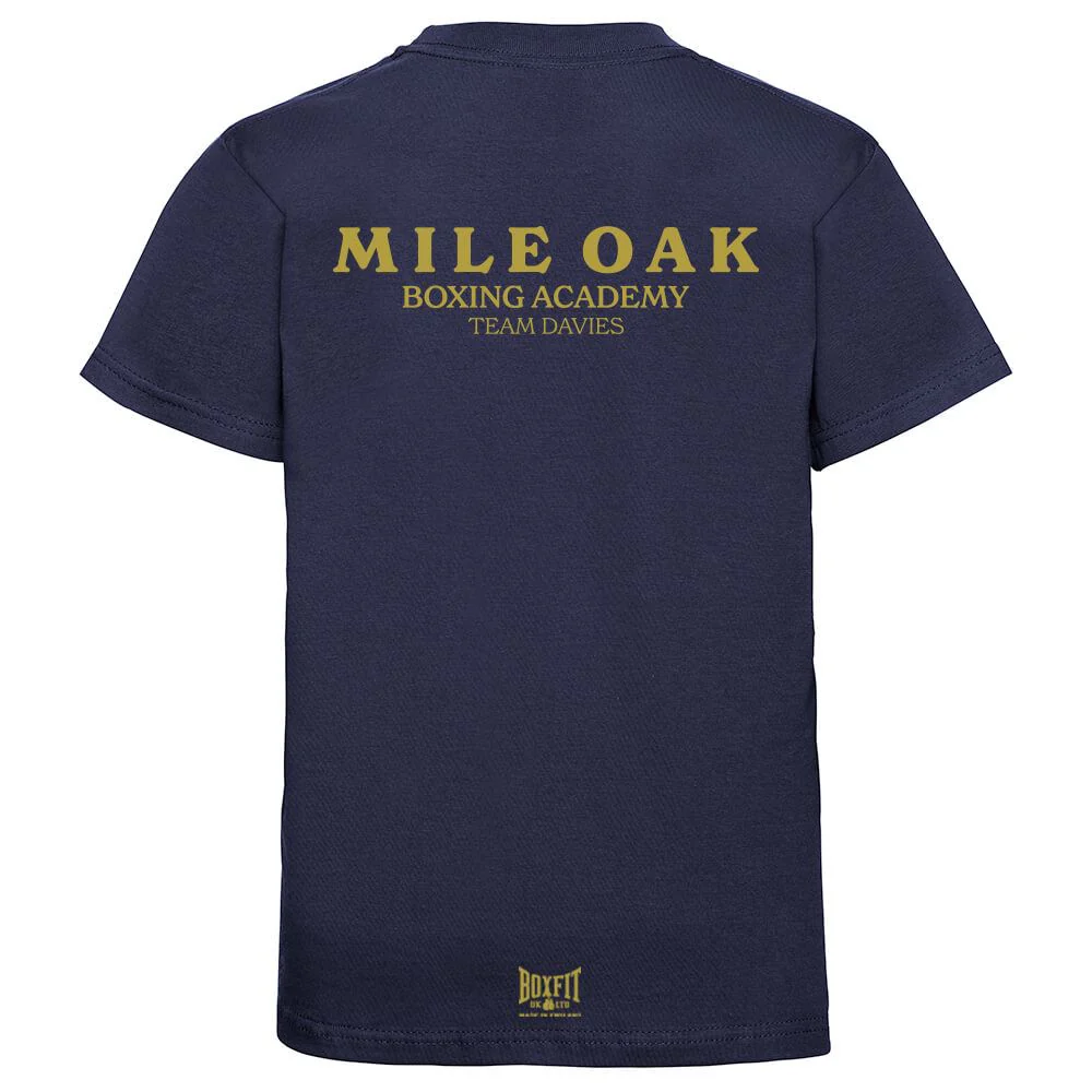 Mile Oak Boxing Academy Kids Cotton T-Shirt - Image 2