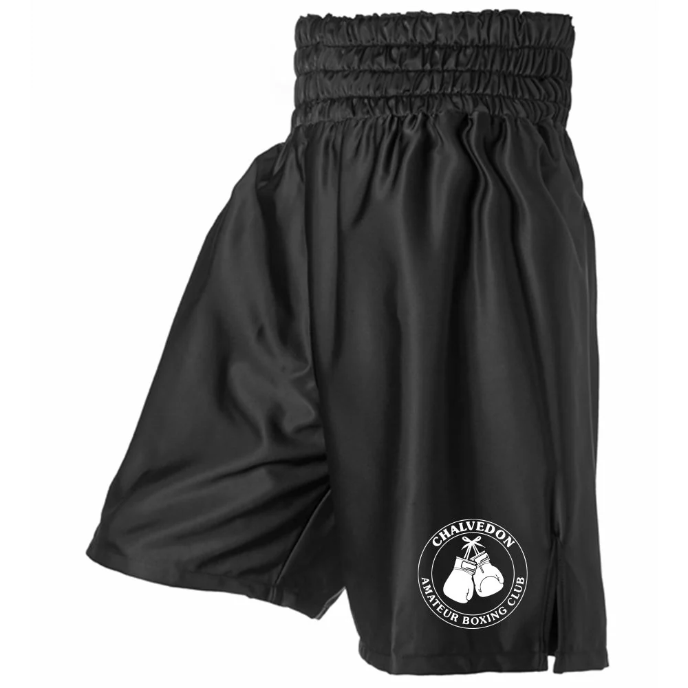 CHALVEDON ABC SATIN BOXING SHORTS