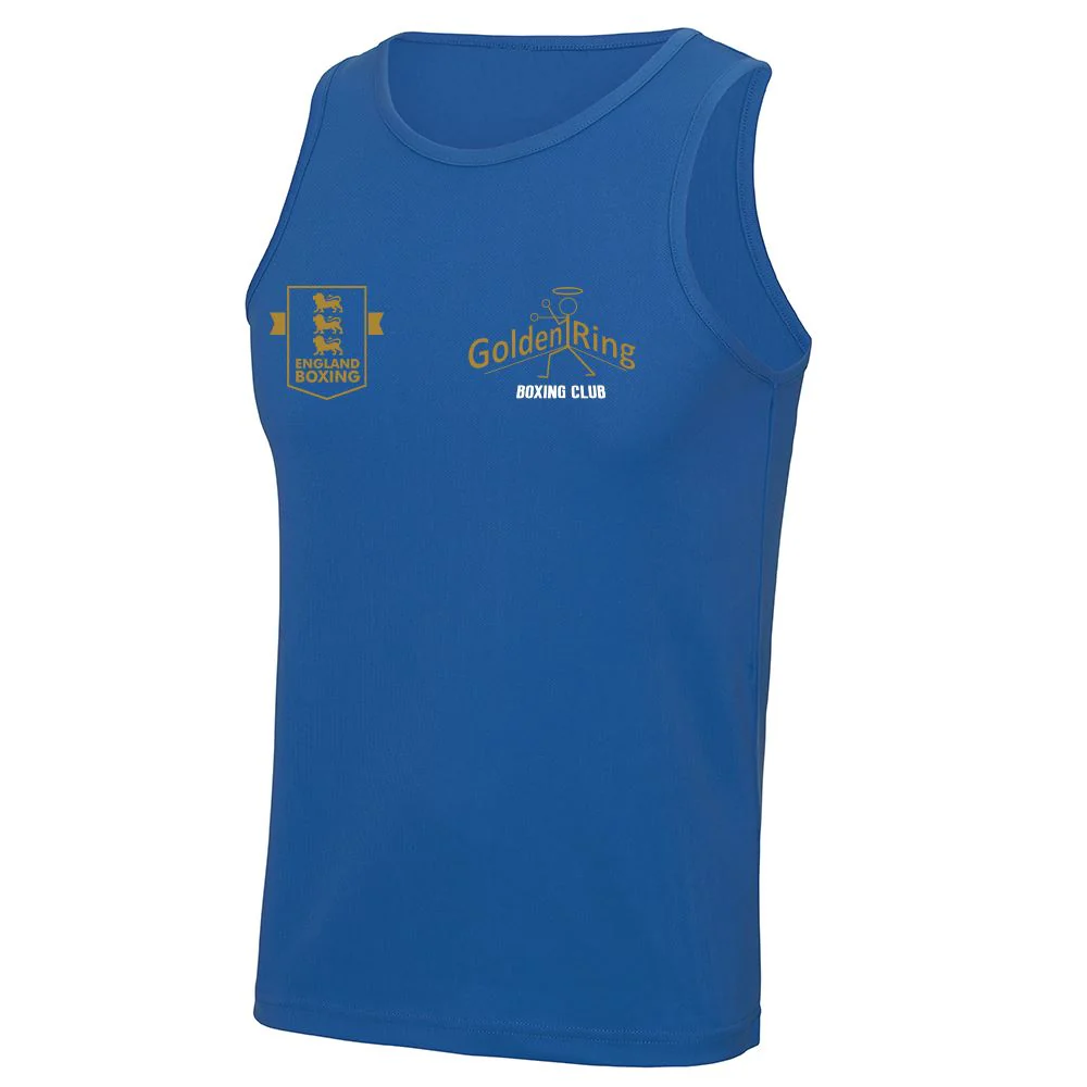 Golden Ring Boxing Club Vest - Image 3
